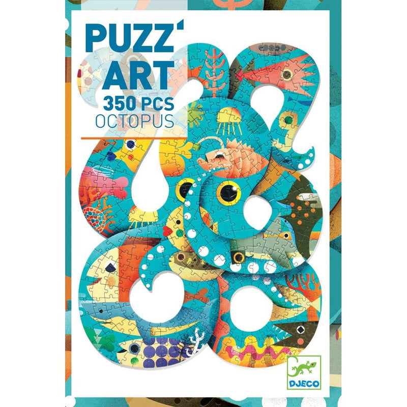 Puzzle Djeco Puzz' Art 350 Piece Octopus