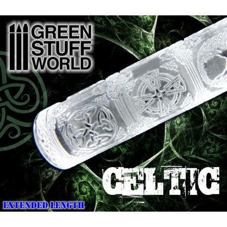 Green Stuff World  Rolling Pin Celtic