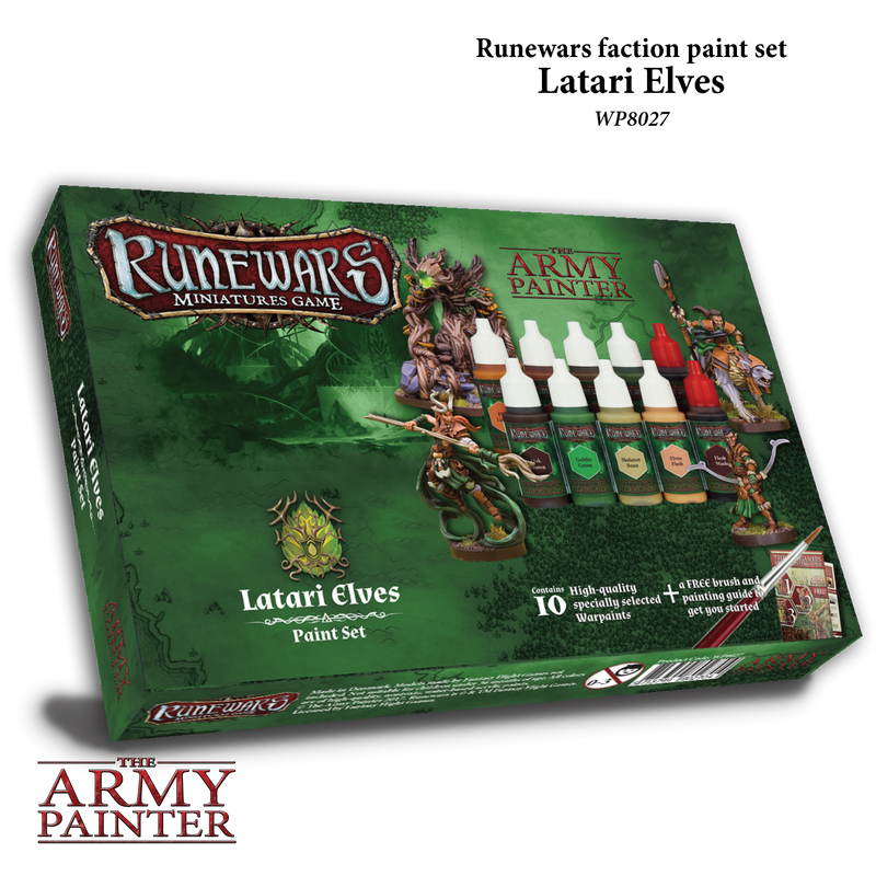 Army Painter Runewars Latari Elves Paint Set