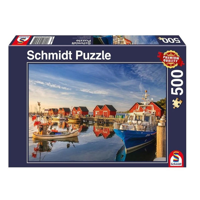 Schmidt Puzzle 500 Fishing Harbor: Weisse Wiek