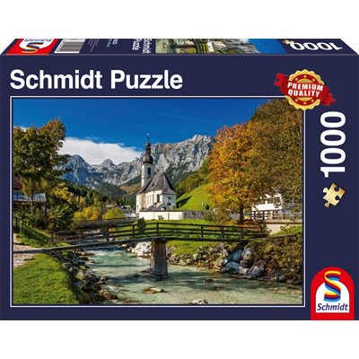 Schmidt Puzzle 1000 Ramsau Upper Bavaria