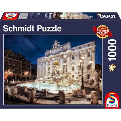 Schmidt Puzzle 1000 Trevi Fountain, Rome
