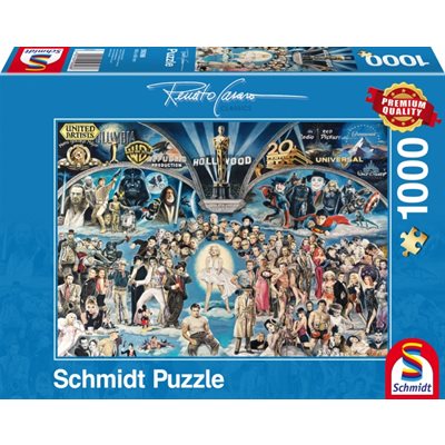 Schmidt Puzzle 1000 Hollywood