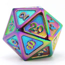 Die Hard Dice Dire D20 - Mythica Scorched Rainbow