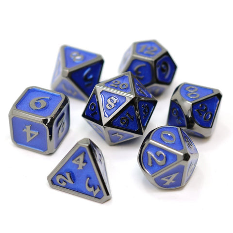 Die Hard Dice Mythica Dice Set - Sinister Sapphire