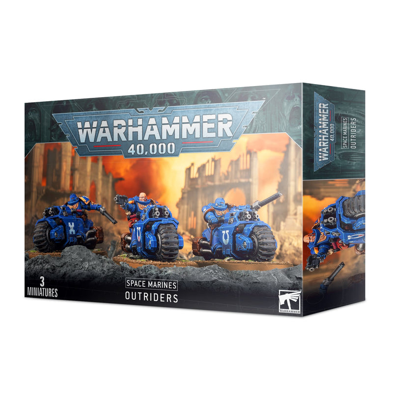 GW Warhammer 40K Space Marines Outriders