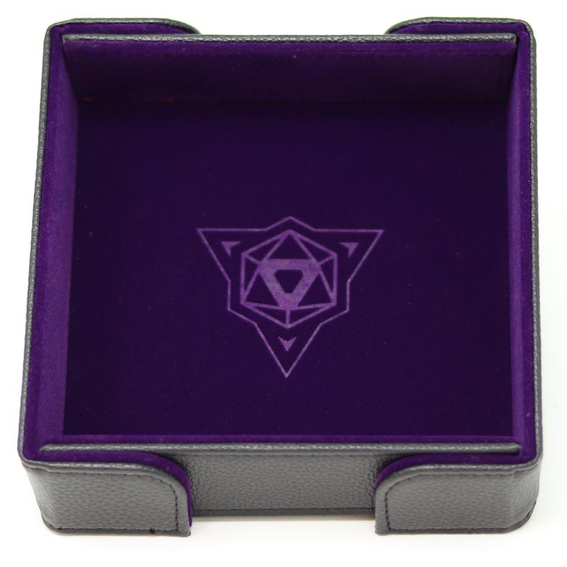 Die Hard Dice Magnetic Square Tray Purple