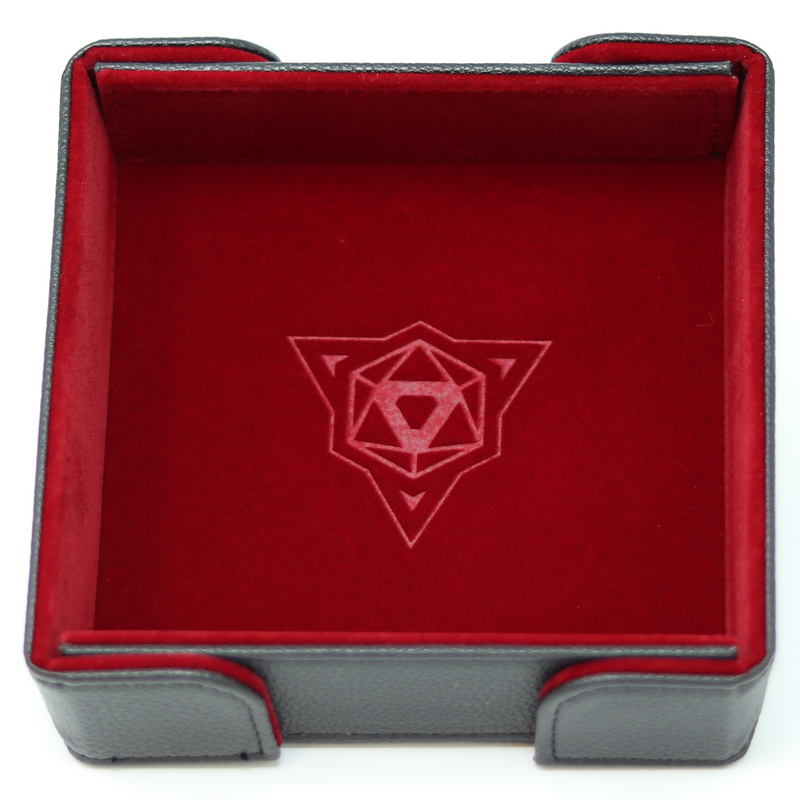 Die Hard Dice Magnetic Square Tray Red