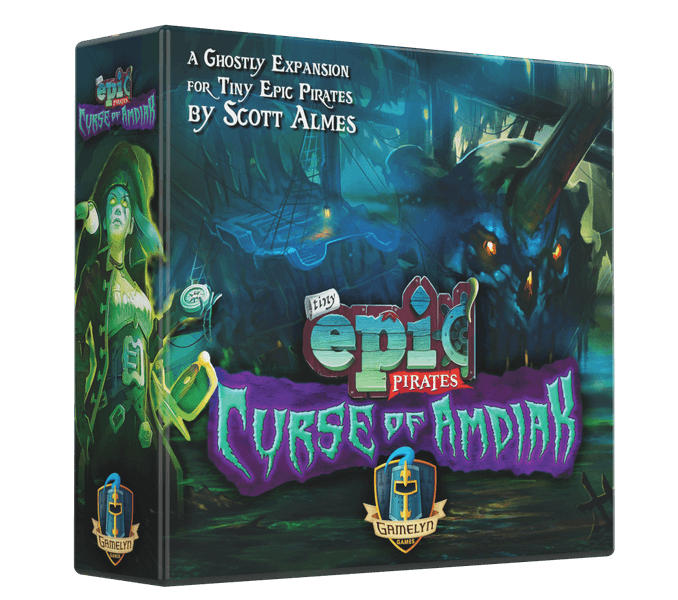 Cg Tiny Epic Pirates: Curse of Amdiak Expansion