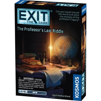 Pg Exit: The Professor's Last Riddle