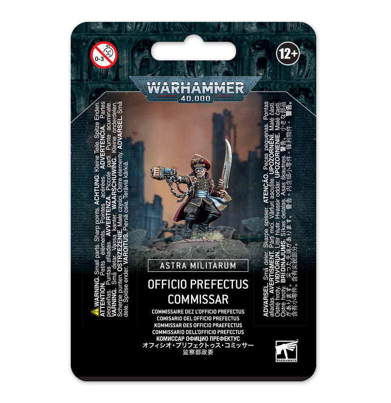 GW Warhammer 40K Astra Militarum Officio Prefectus Commissar