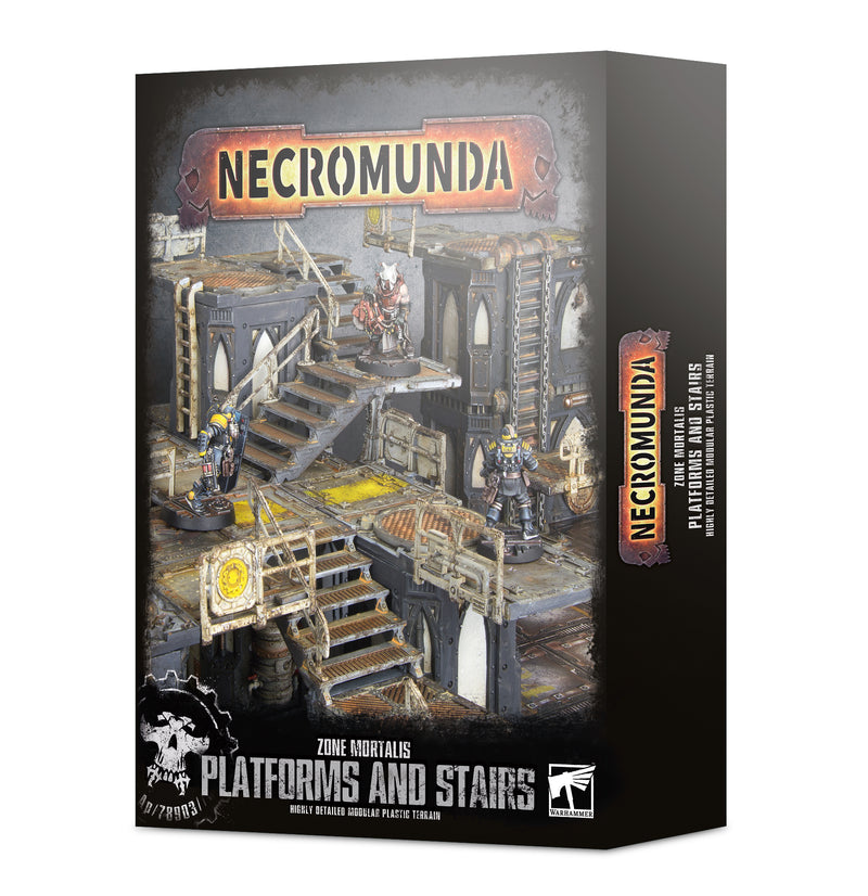 GW Necromunda Zone Mortalis Platforms & Stairs