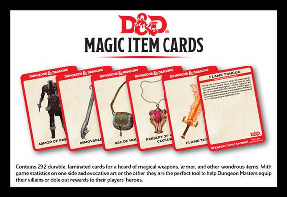Dungeons and Dragons 5th Edition Magic Item Cards