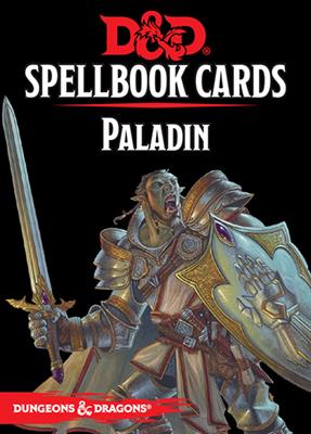 Dungeons and Dragons 5th Edition Spellbook Cards Paladin
