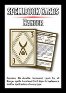 Dungeons and Dragons 5th Edition Spellbook Cards Ranger