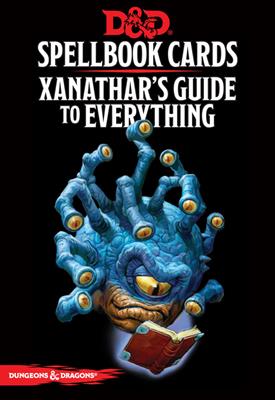 Dungeons and Dragons 5th Edition Spellbook Cards Xanathar's Guide