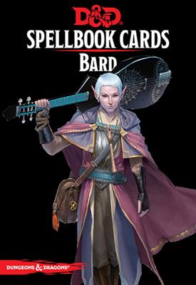 Dungeons and Dragons 5th Edition Spellbook Cards Bard