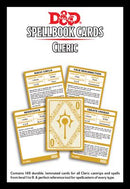 Dungeons and Dragons 5th Edition Spellbook Cards Cleric