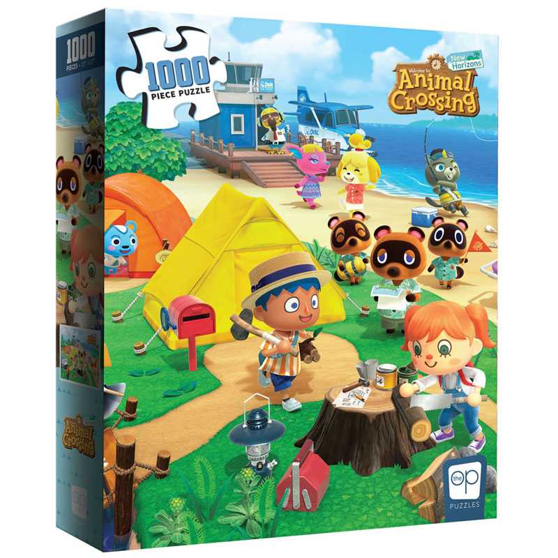 Puzzle USA 1000 Piece Animal Crossing "Welcome To Animal Crossing"