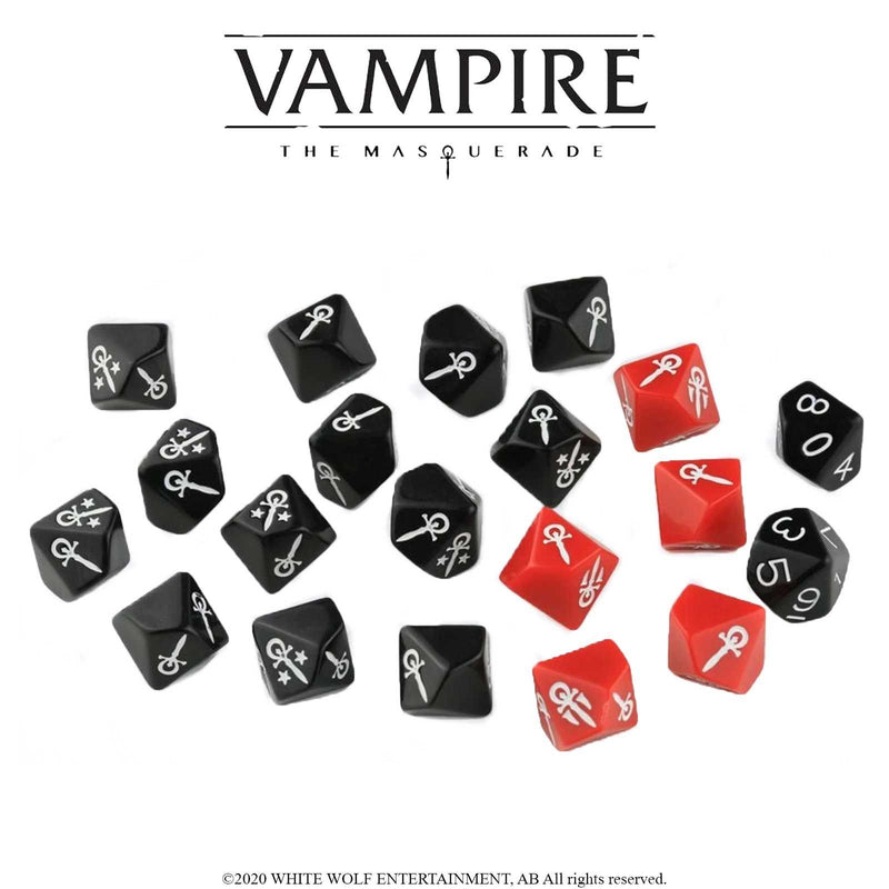 Rpg Vampire: The Masquerade 5e Dice Set