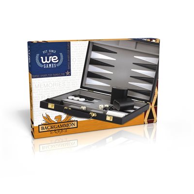 Backgammon Black, 15"  We20-4015
