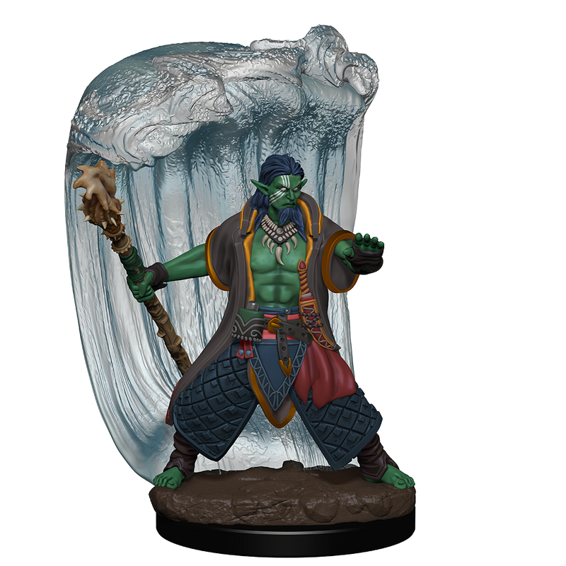 Wizkids D&D Miniature 93051 Water Genasi Druid Male Prepainted