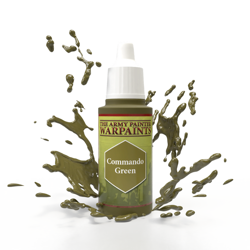 Army Painter Warpaint Commando Green 18ml WP1410