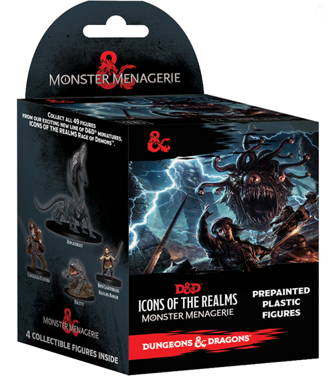 Wizkids D&D Minis Icons of the Realms 4: Monster Menagerie Booster