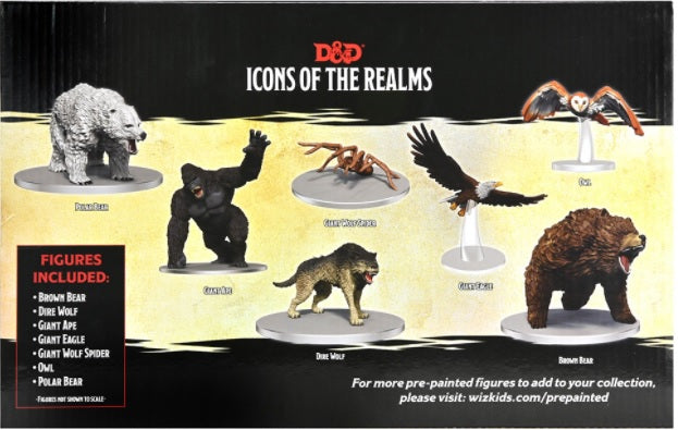 D&D Minis Icons of the Realms Wild Shape and Polymorph Set 2