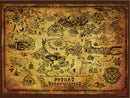 Puzzle Usaopoly 550 Legend Of Zelda Hyrule Map