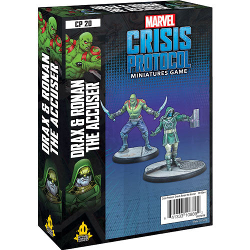 Mcp20 Marvel Crisis Protocol Drax And Ronan The Accuser Character Pack