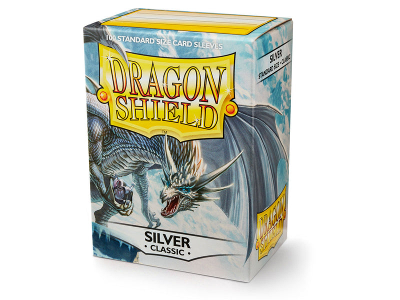 Dragon Shield Sleeves: Classic Silver (100)