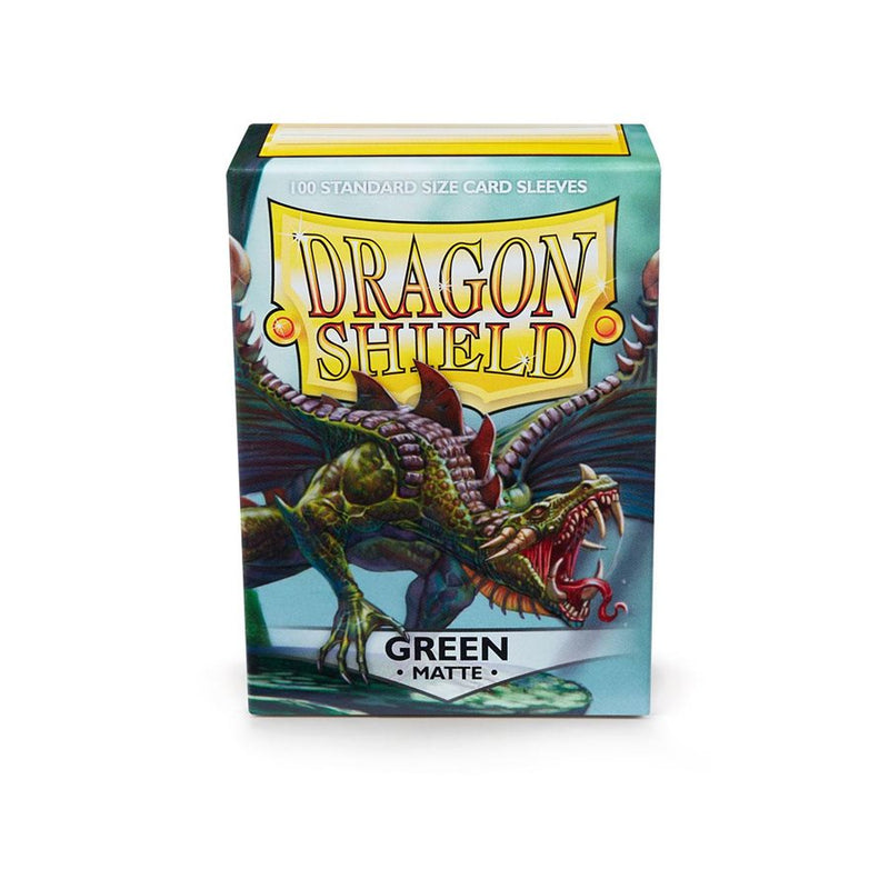 Dragon Shield Sleeves: Matte Green (100)