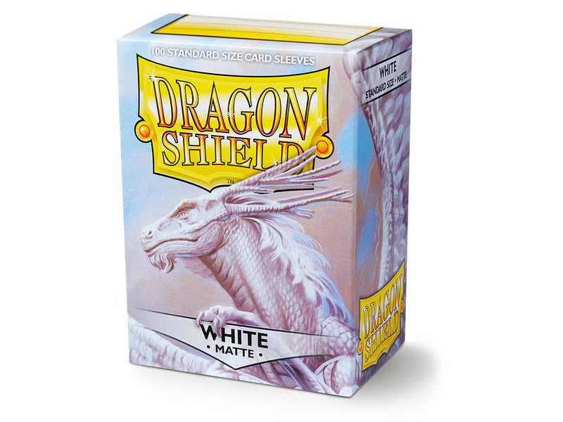 Dragon Shield Sleeves: Matte White (100)