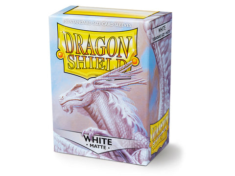 Dragon Shield Sleeves: Matte White (100)