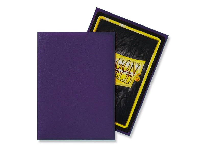 Dragon Shield Sleeves: Matte Purple (100)