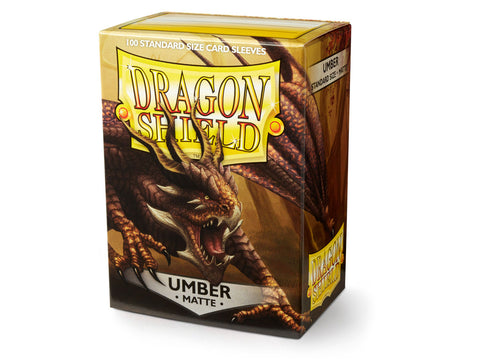 Dragon Shield Sleeves: Matte Umber (100)