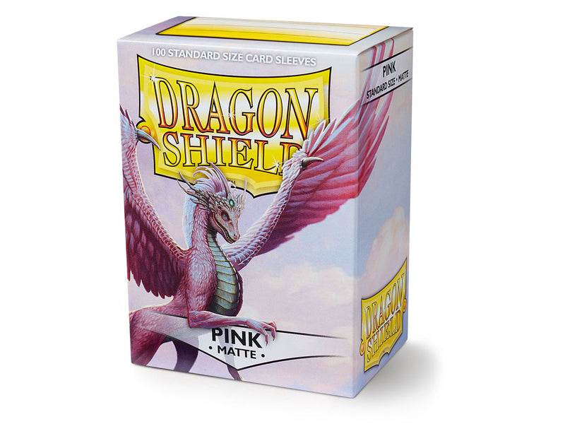 Dragon Shield Sleeves: Matte Pink (100)