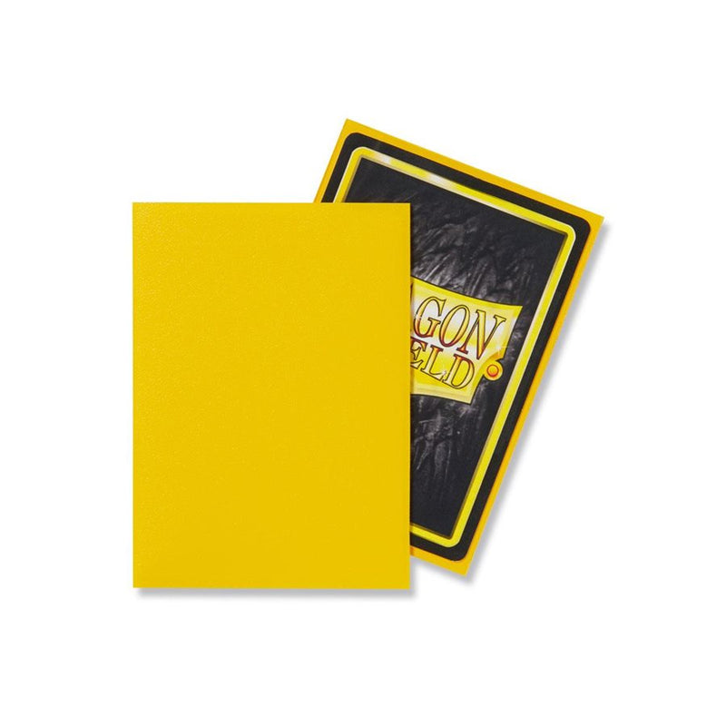 Dragon Shield Sleeves: Matte Yellow (100)