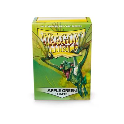 Dragon Shield Sleeves: Matte Apple Green (100)