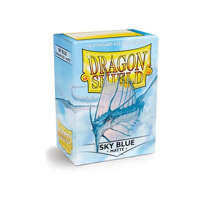 Dragon Shield Sleeves: Matte Sky Blue (100)