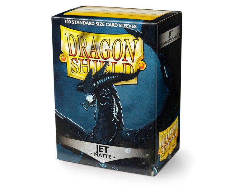 Dragon Shield Sleeves: Matte Jet (100)