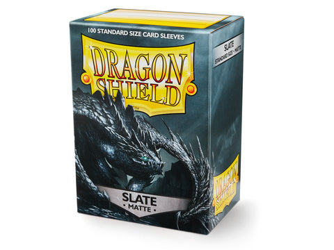 Dragon Shield Sleeves: Matte Slate (100)