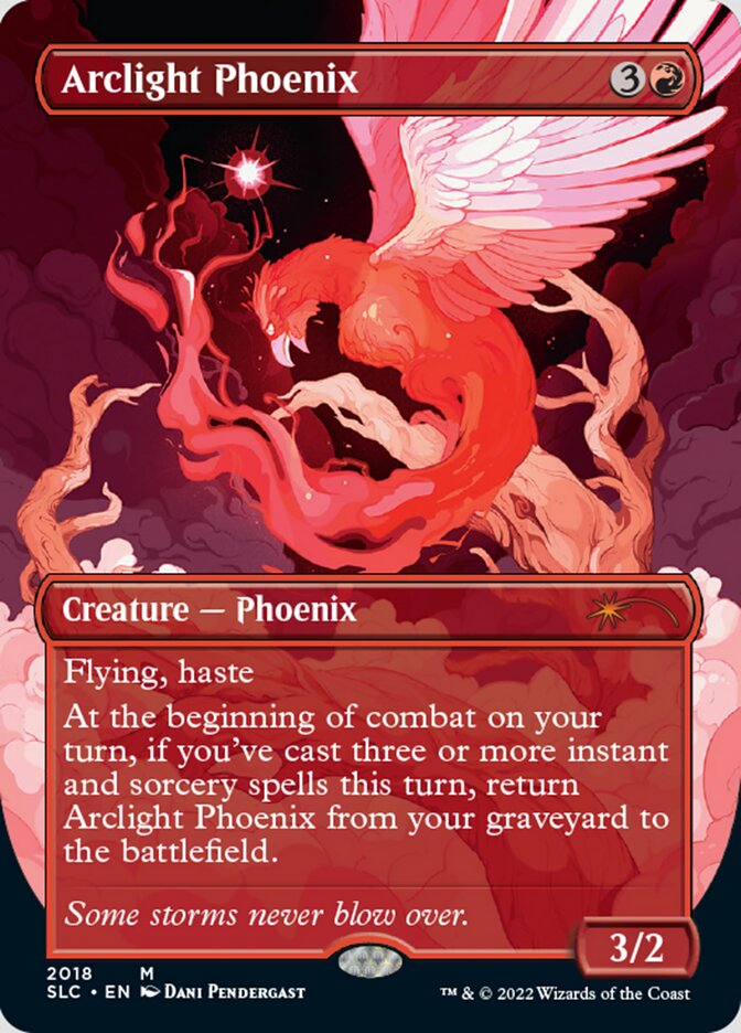 Arclight Phoenix (Borderless) [Secret Lair 30th Anniversary Countdown Kit]