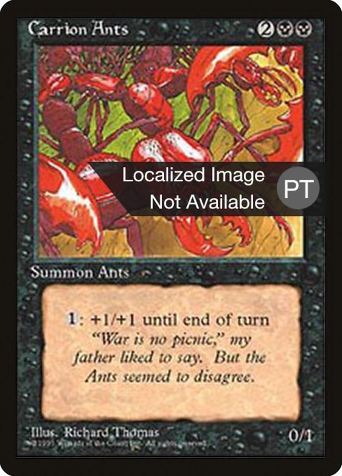 Carrion Ants [Fourth Edition (Foreign Black Border)]