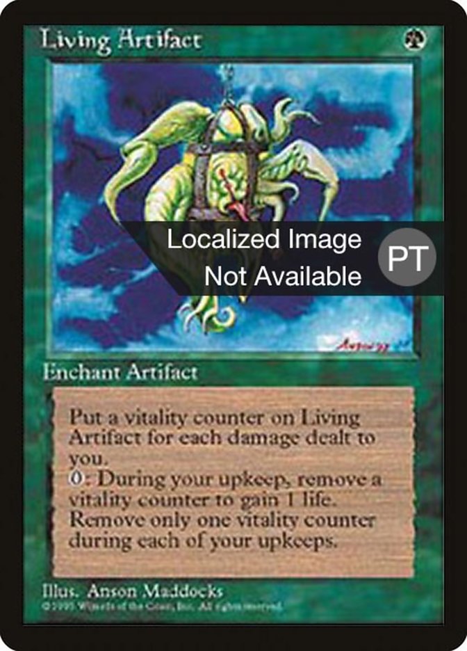 Living Artifact [Fourth Edition (Foreign Black Border)]