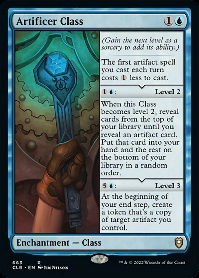 Artificer Class [Commander Legends: Battle for Baldur's Gate]