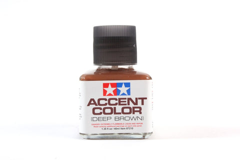 Tamiya Panel Line Accent Color - Deep Brown