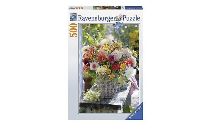 Ravensburger Puzzle 500 Piece Beautiful Flowers