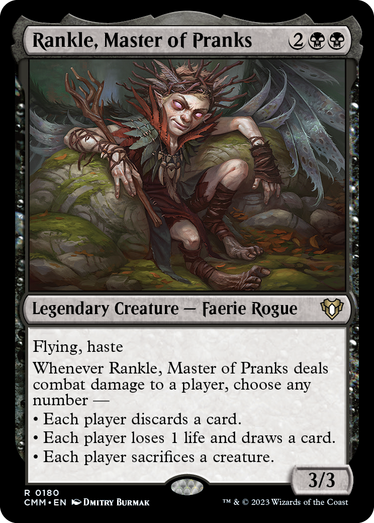 Rankle, Master of Pranks [Commander Masters]
